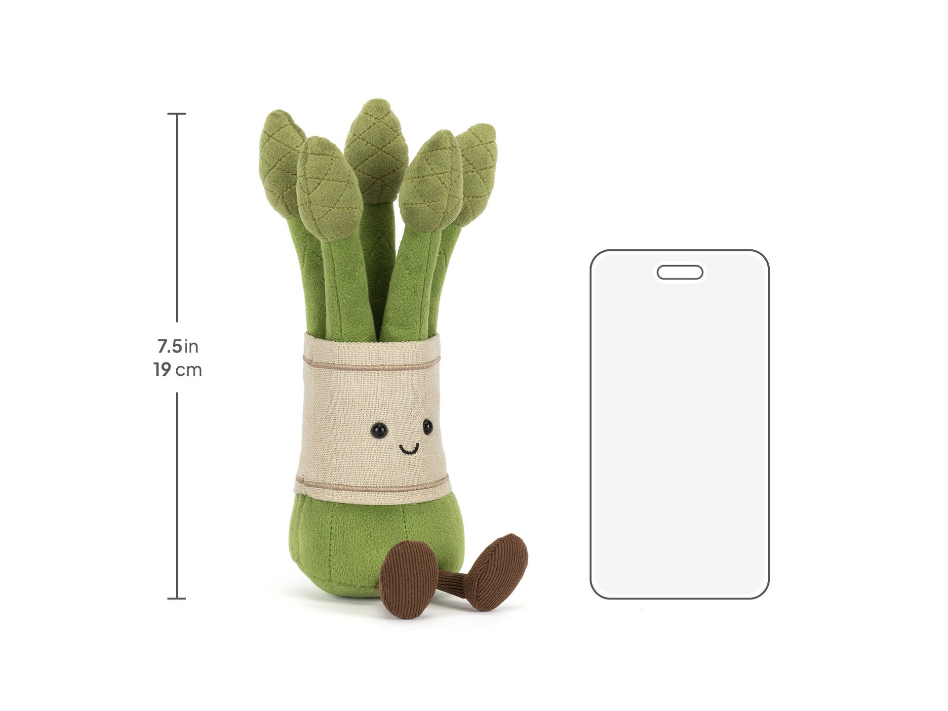 Amuseables Asparagus One Size JELLYCAT