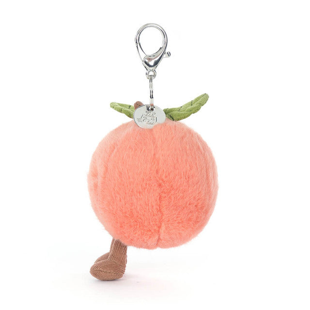 Porte-clés Amuseables Peach One Size JELLYCAT