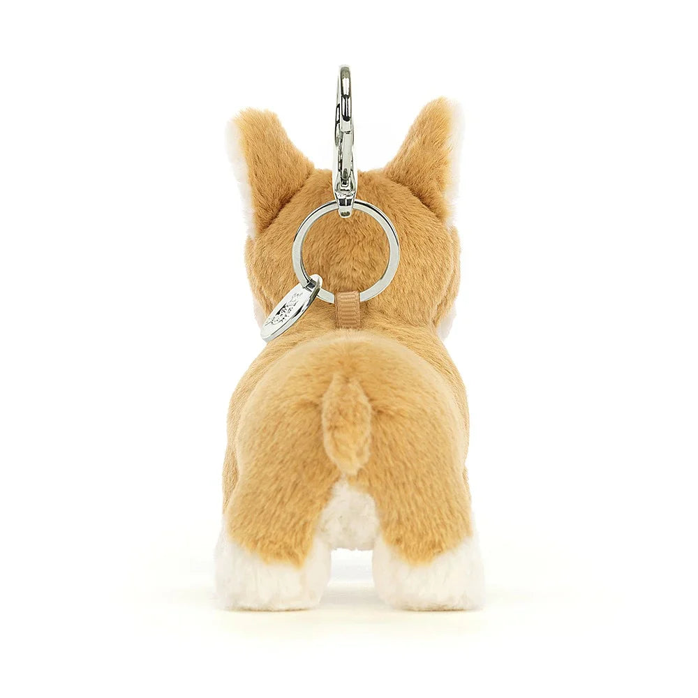 Betty Corgi Bag Charm One Size JELLYCAT
