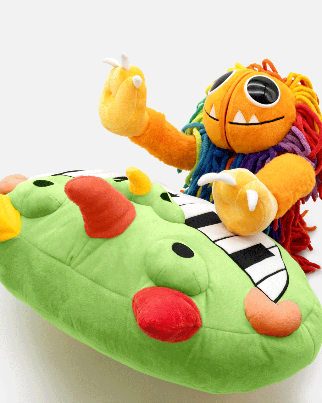 Interactive Pianosaurus Plush Pillow (Pre-Order)